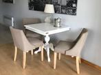 tafel wit, 50 tot 100 cm, Gebruikt, Cottage, Vier personen