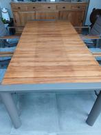 Gescova Braga tafel teak kleur Grey., Tuin en Terras, Tuintafels, Ophalen of Verzenden, Zo goed als nieuw