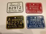 Hawaiaanse fietplaten, Ophalen of Verzenden, Zo goed als nieuw