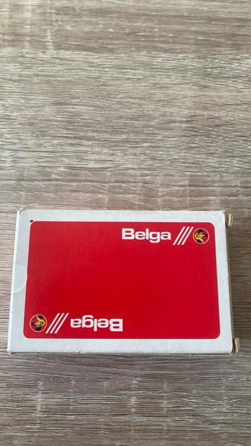 Oud Belga reclamekaartspel beschikbaar voor biedingen