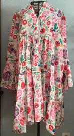 Vrolijke zomerse jurk 46/48 thuis/ vrijetijd, Kleding | Dames, Grote Maten, Overige kleuren, Jurk, Nieuw, Ophalen of Verzenden