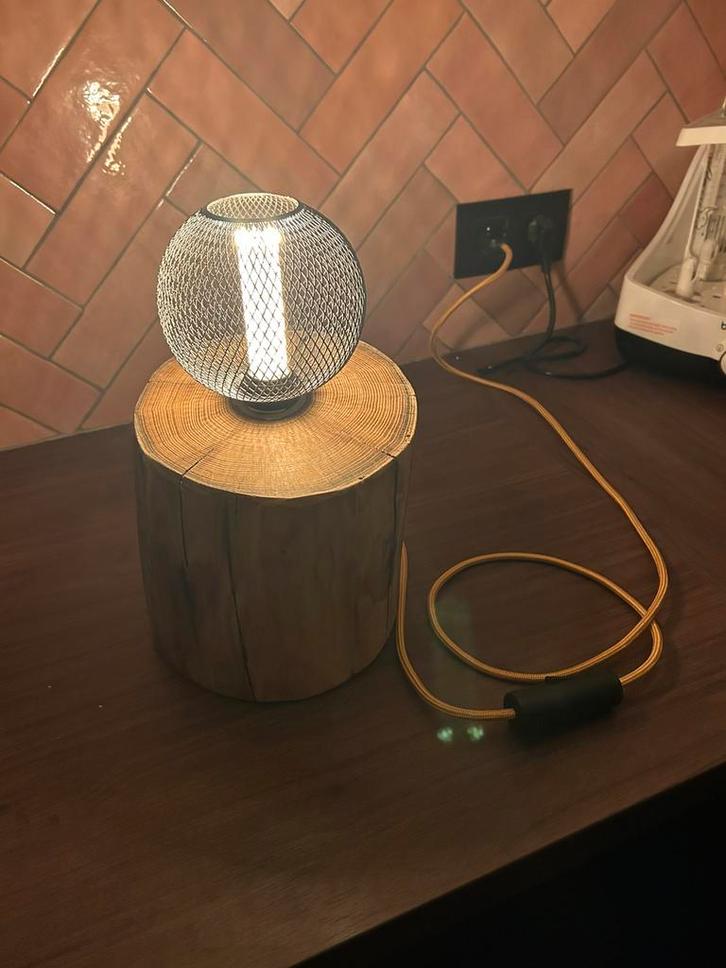 Authentiek sfeerlampje, Huis en Inrichting, Lampen | Tafellampen, Zo goed als nieuw, Ophalen