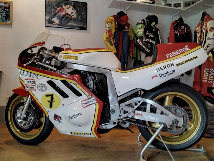 Suzuki GSXR 750 Barry Sheene replica, Motoren, Motoren | Suzuki, Ophalen
