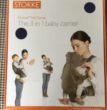 Stokke 3-in-1 carrier buik- en rugdrager, Kinderen en Baby's, Babydragers en Draagdoeken, Overige merken, Gebruikt, Buik of Rug