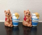 2 Winnie de Poeh beertjes., Ophalen, Winnie de Poeh of vrienden, Zo goed als nieuw, Beeldje of Figuurtje