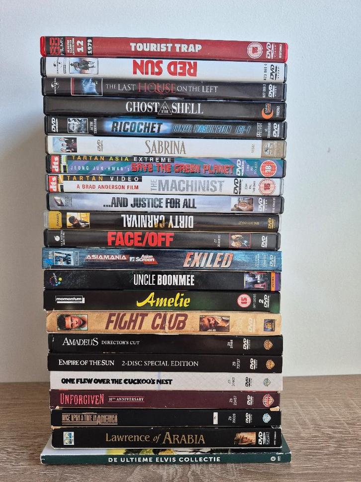 Pakket DVD films (29 titels), Cd's en Dvd's, Dvd's | Filmhuis, Gebruikt, Ophalen of Verzenden