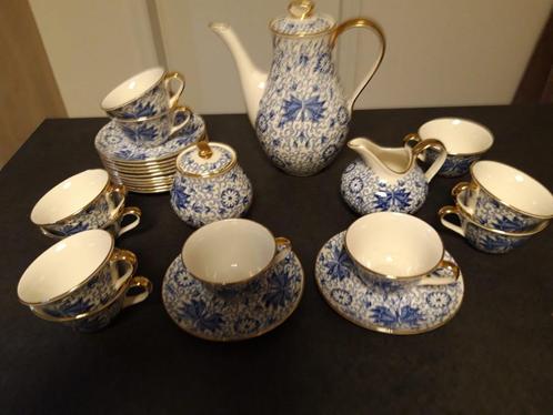 KOFFIESERVIES Antiek Boch Frères, Antiek en Kunst, Antiek | Keramiek en Aardewerk, Ophalen of Verzenden