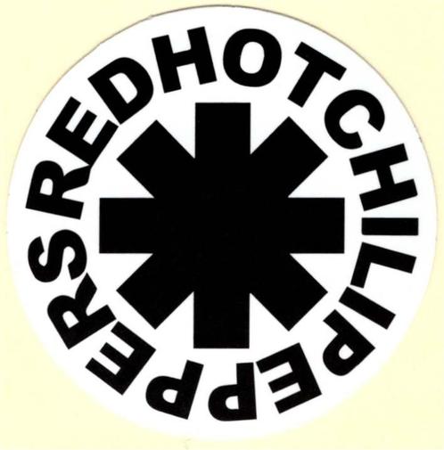 Red Hot Chili Peppers sticker #2, Verzamelen, Muziek, Artiesten en Beroemdheden, Nieuw, Verzenden