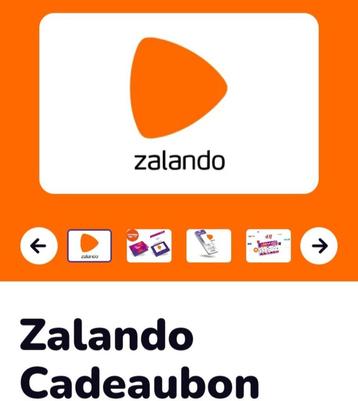 Vier Zalando sportvouchers t.w.v. 15 euro voor 10 euro/stuk. beschikbaar voor biedingen