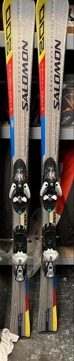 Goedkoper dan huren - Salomon skiset compleet, Sports & Fitness, Ski & Ski de fond, Comme neuf, Ski, 140 à 160 cm, Enlèvement ou Envoi