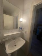 Jaren 70 lavabo en spiegel op voet: 4 stuks, Huis en Inrichting, Ophalen, Gebruikt, 50 tot 100 cm, Minder dan 100 cm