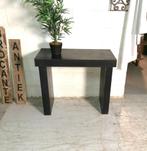 Nieuwe zwart (metalen) zinken buiten-tafel B 94 D 47 H 78, Tuin en Terras, Tuintafels, Ophalen, Nieuw, Rechthoekig, Metaal