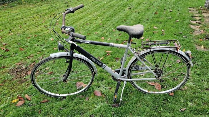 herenfiets gratis!, Fietsen en Brommers, Fietsen | Heren | Sportfietsen en Toerfietsen, Gebruikt, Ophalen