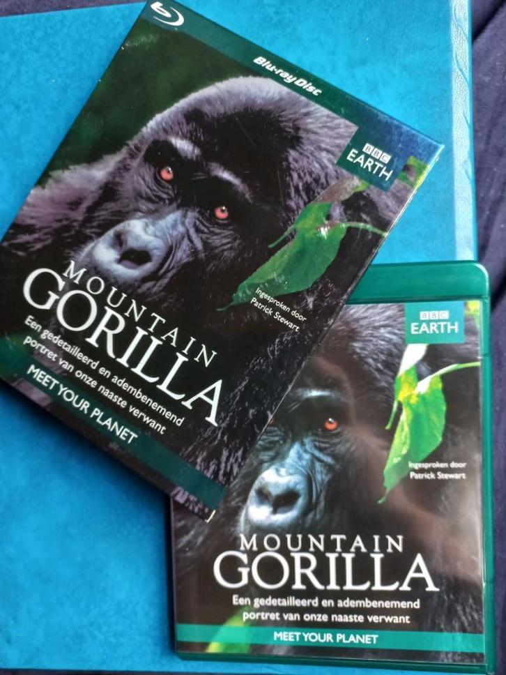 Meet Your Planet -  Mountain Gorilla (Blu-Ray), Cd's en Dvd's, Blu-ray, Zo goed als nieuw, Documentaire en Educatief, Boxset, Ophalen of Verzenden