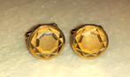 manchetknopen vintage gouden ster '50-60, Handtassen en Accessoires, Manchetknopen, Ophalen of Verzenden, Nieuw, Goud