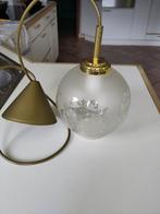 Hanglamp met gebeiteld glas, Ophalen, Nieuw, Glas