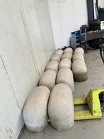 Parking blokken beton blokken beton ruggen, Ophalen