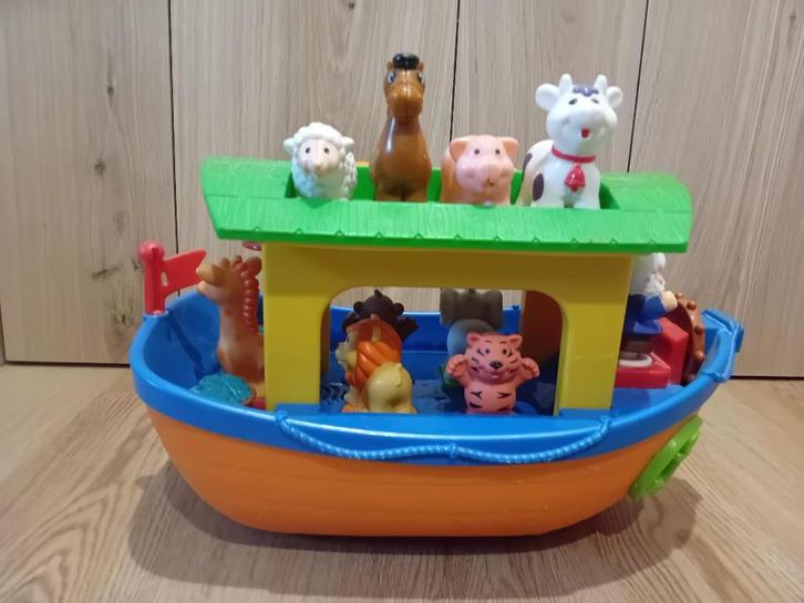 Fisher Price Ark van Noah mét gratis Vtech babytelefoon!, Kinderen en Baby's, Speelgoed | Fisher-Price, Zo goed als nieuw, Speelset