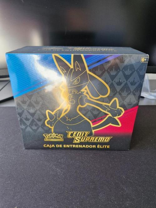 Crown Zenith etb (spaans), Hobby en Vrije tijd, Verzamelkaartspellen | Pokémon, Nieuw, Boosterbox, Foil, Ophalen of Verzenden