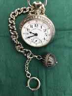 Roskopf Patent Zakhorloge Met Zilver Ketting, Handtassen en Accessoires, Overige materialen, Zakhorloge, Met ketting, Ophalen
