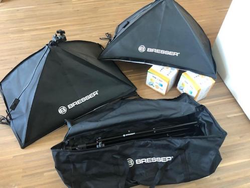 Bresser BR-225-B LED daglichtset, Audio, Tv en Foto, Fotografie | Fotostudio en Toebehoren, Zo goed als nieuw, Ophalen