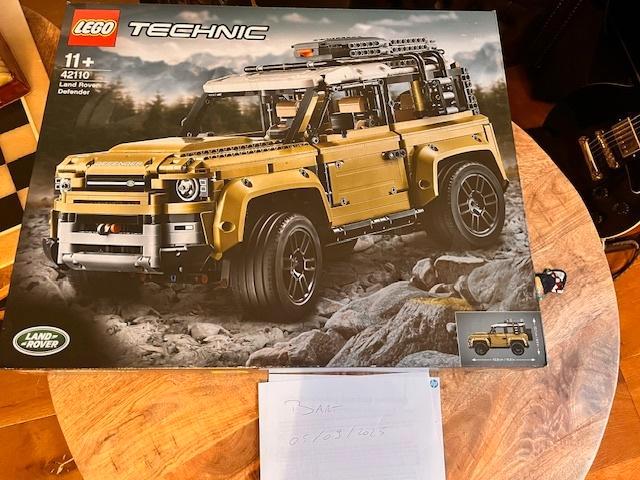 lego 42110 Land Rover Defender, Kinderen en Baby's, Speelgoed | Duplo en Lego, Nieuw, Lego, Complete set, Ophalen of Verzenden