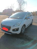 PEUGEOT 3008 EURO 6B 2016 1.6HDI 114000KM full option prêt à, Voorwielaandrijving, Leder en Stof, Wit, 5 deurs
