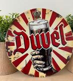 Metalen reclamebord Duvel, Ophalen of Verzenden, Nieuw, Reclamebord, Plaat of Schild, Duvel