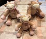 Noukies knuffels 3x, Enfants & Bébés, Jouets | Peluches, Enlèvement ou Envoi, Comme neuf, Vache