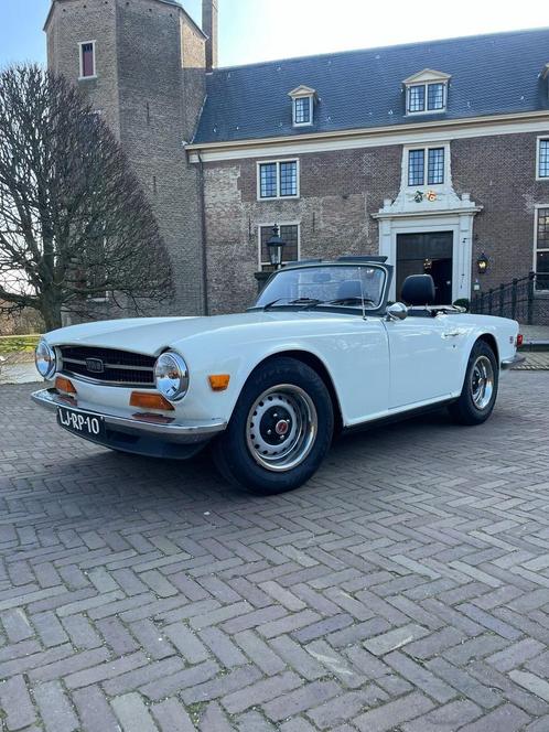 Triumph TR6, Straight Six 2.5L 1974, Auto's, Oldtimers, Particulier, Radio, Sportpakket, Triumph, Benzine, Cabriolet, 2 deurs
