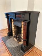 Cheminée Napoléon III en marbre rouge griotte, Enlèvement, Comme neuf, Encastré, Cheminée au bois