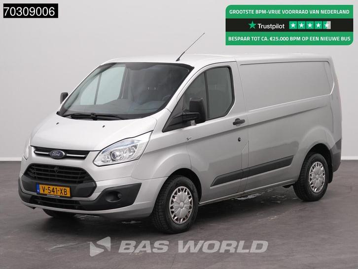 Ford Transit Custom 125pk L1H1 Trekhaak Airco Cruise Parkeer, Autos, Camionnettes & Utilitaires, Entreprise, Achat, Air conditionné
