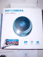 Wifi videocamera draadloos. Opladen via usb of zonnepaneel, Comme neuf, Enlèvement ou Envoi