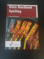 De Schryver Johan - Klein handboek spelling, Boeken, Ophalen of Verzenden, De Schryver Johan
