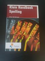 De Schryver Johan - Klein handboek spelling, Ophalen of Verzenden, De Schryver Johan