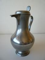 Oude karaf/kruik van puur tin, Antiek en Kunst, Ophalen of Verzenden