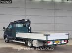 Iveco Daily 40C18 3.0L Kraanwagen Open Laadbak Hyya 017T 132, Auto's, Bestelwagens en Lichte vracht, Euro 5, Stof, Gebruikt, 4 cilinders