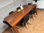 Eettafel ECHT HOUT, Huis en Inrichting, Tafels | Eettafels, Ophalen, Zo goed als nieuw