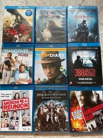 90 bluray’s 2,5€ per stuk beschikbaar voor biedingen
