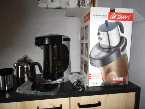 Luxe elektrische theepot ARZUM, Elektronische apparatuur, Waterkokers, Nieuw, 2 liter of meer, Inox, Ophalen of Verzenden