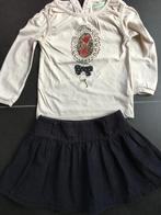 setje premaman rokje grijs met beige t-shirt maat 86, Kinderen en Baby's, Babykleding | Maat 86, Meisje, Ophalen of Verzenden