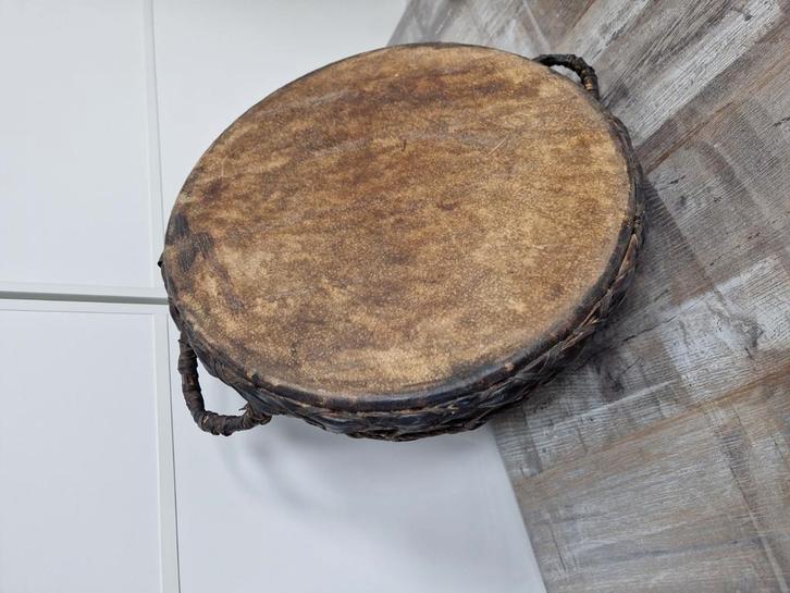 Prachtige antieke ottomaanse drum, Muziek en Instrumenten, Percussie, Zo goed als nieuw, Trommel, Ophalen of Verzenden