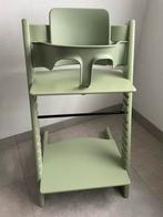 Stokke tripp trapp mint groen met babyset, Kinderen en Baby's, Kinderstoelen, Ophalen, Zo goed als nieuw, Meegroeistoel