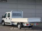 Opel Movano 140PK Driezijdige Kipper Dubbel Cabine Airco Cru, Auto's, Euro 6, 4 cilinders, 3000 kg, Bedrijf