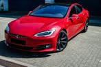 Tesla Model S P90D 772pk Free Supercharging Performance 90, Auto's, Tesla, Automaat, 4 deurs, Model S, Leder