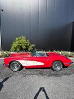 Corvette C1, Auto's, Chevrolet, Zwart, Cabriolet, Leder, Bedrijf