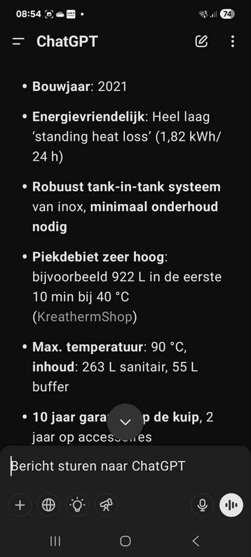 Heel goed werkende boiler, prijs is bespreekbaar beschikbaar voor biedingen