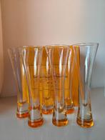 Veuve Clicquot 6 mondgeblazen glazen (flûtes), handgemaakt!!, Verzamelen, Ophalen of Verzenden, Nieuw, Frankrijk, Champagne