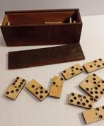 Jeu de dominos(25pièces) en bois et os, Antiquités & Art, Enlèvement ou Envoi