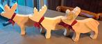 Houten hertjes, Diversen, Kerst, Ophalen of Verzenden, Zo goed als nieuw